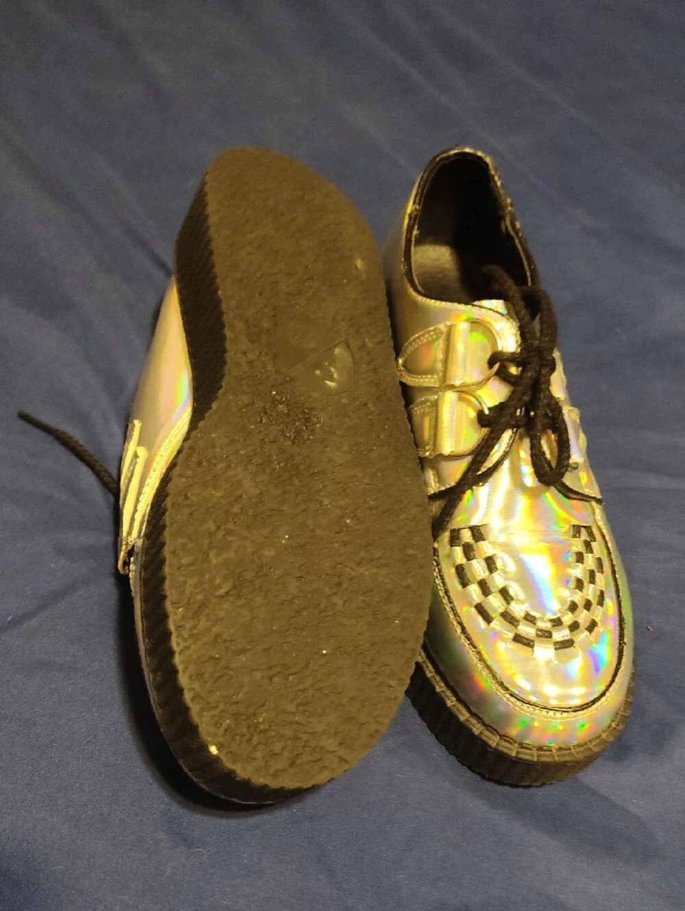 Nicole by Nicole Miller holographic metallic